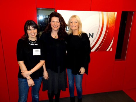 Naadia, Kate Dimbleby and Gabby Roslin